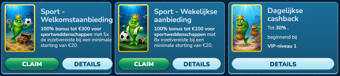 Bonussen en promoties